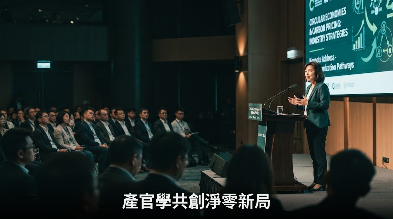 朝陽科大環境永續論壇：產官學共商碳定價與淨零新局