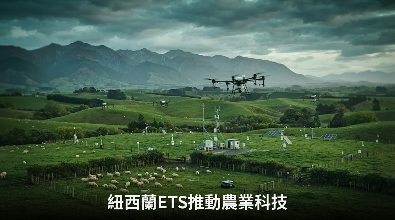 紐西蘭碳排交易新動向：鼓勵農民導入農業科技減碳
