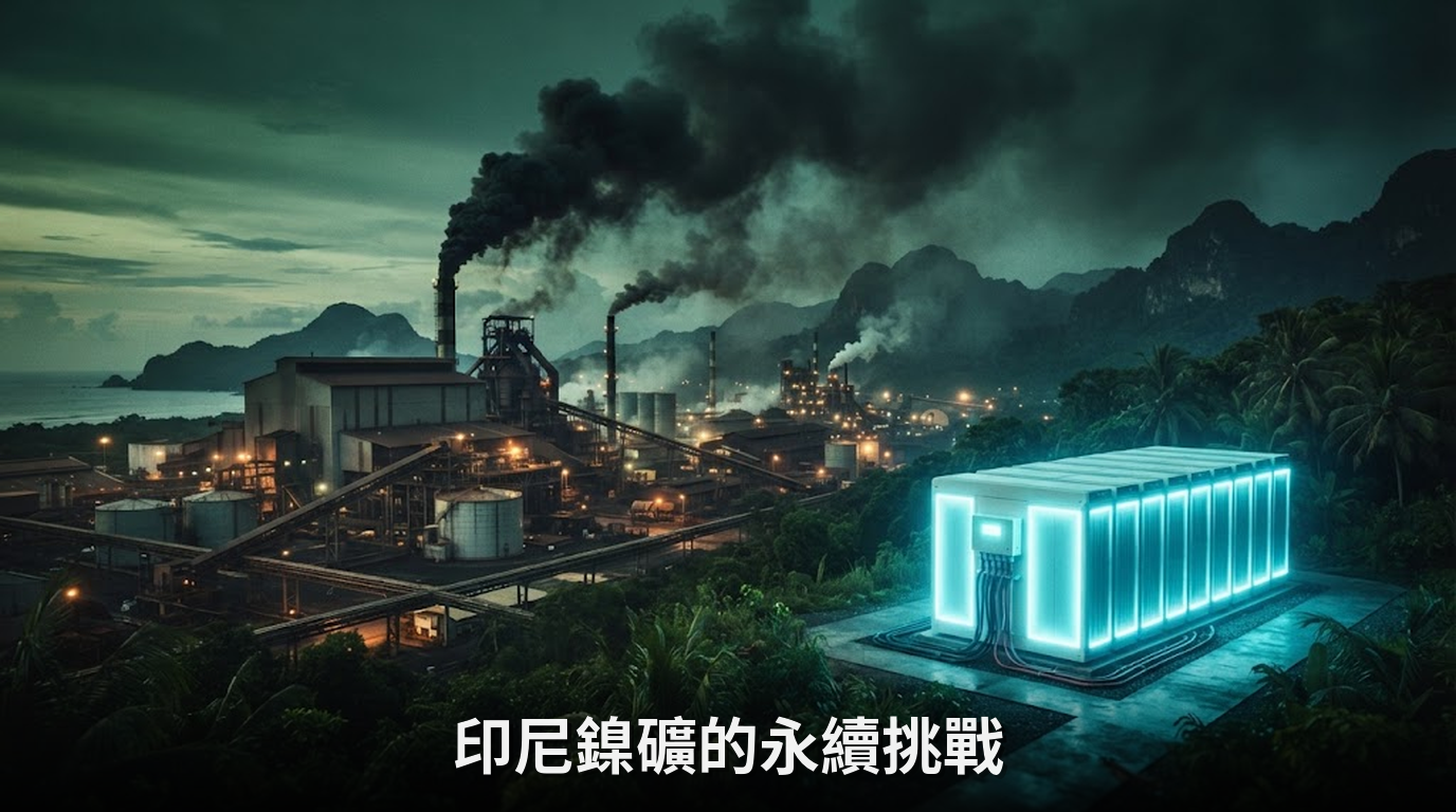 印尼減產鎳礦還不夠！解決煤炭依賴才是永續關鍵