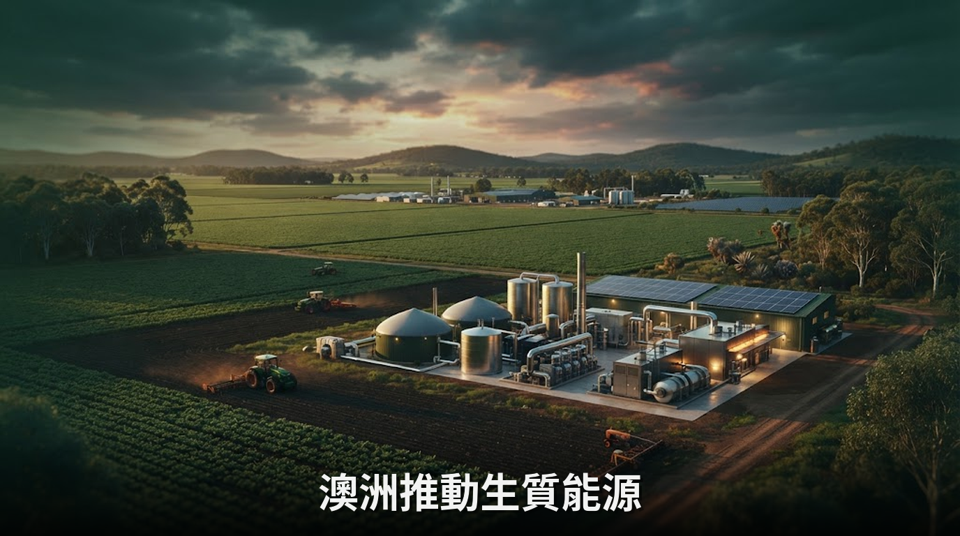 澳洲發布生質能源原料藍圖：降低進口依賴與加速減碳