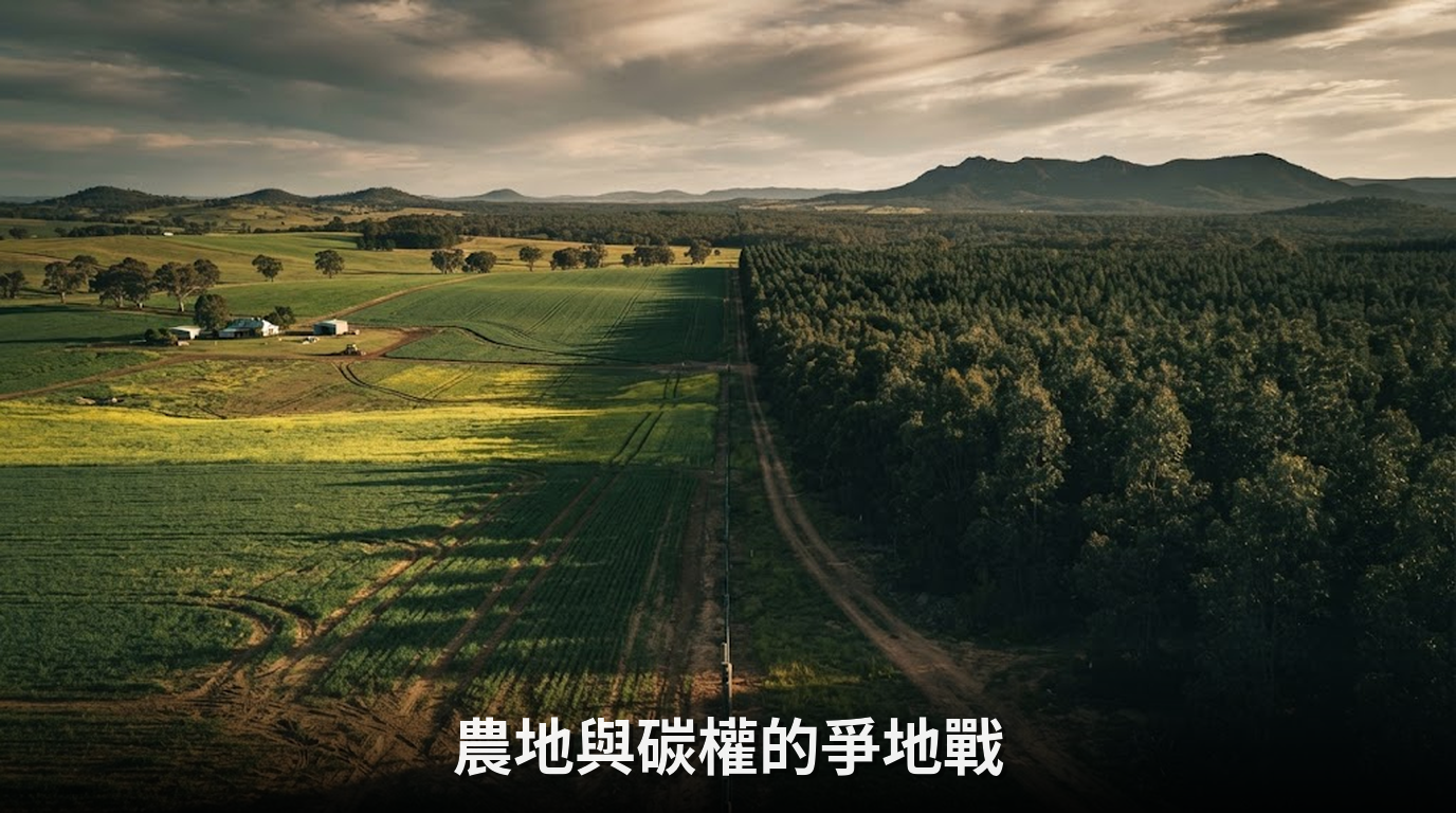 澳洲農地轉型碳專案惹議，碳權與農業爭地戰升溫