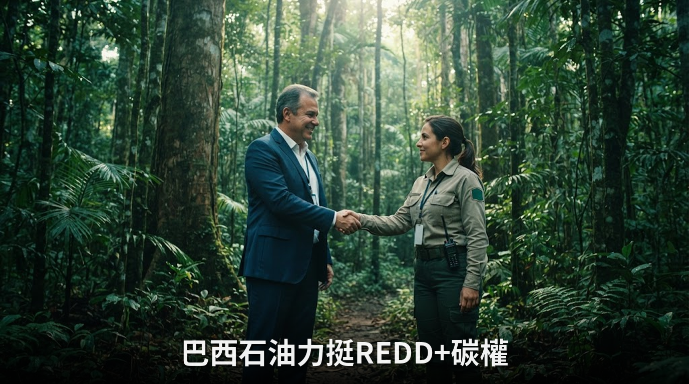 巴西石油巨頭力挺REDD+碳權，破除市場疑慮