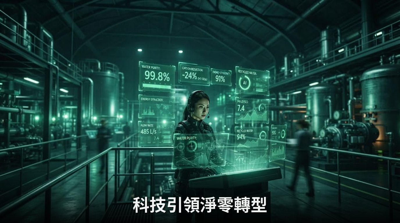 環境部攜手童子賢，展示碳費與淨零科技最新成果
