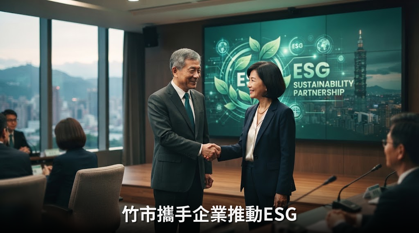 新竹市府辦淨零論壇，攜手企業推動ESG永續發展