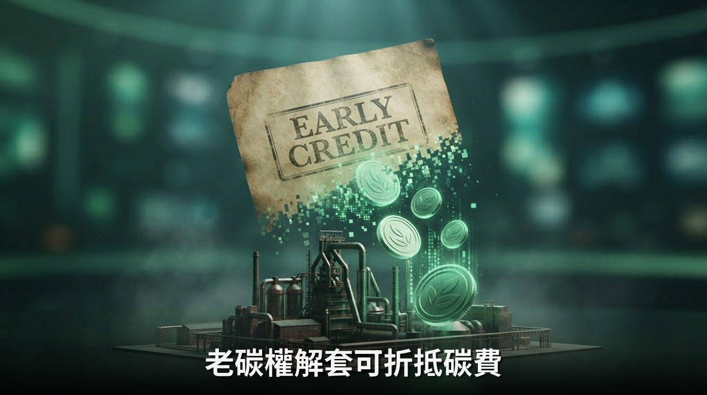 環境部擬放寬老碳權用途！高碳排業者打一折抵碳費