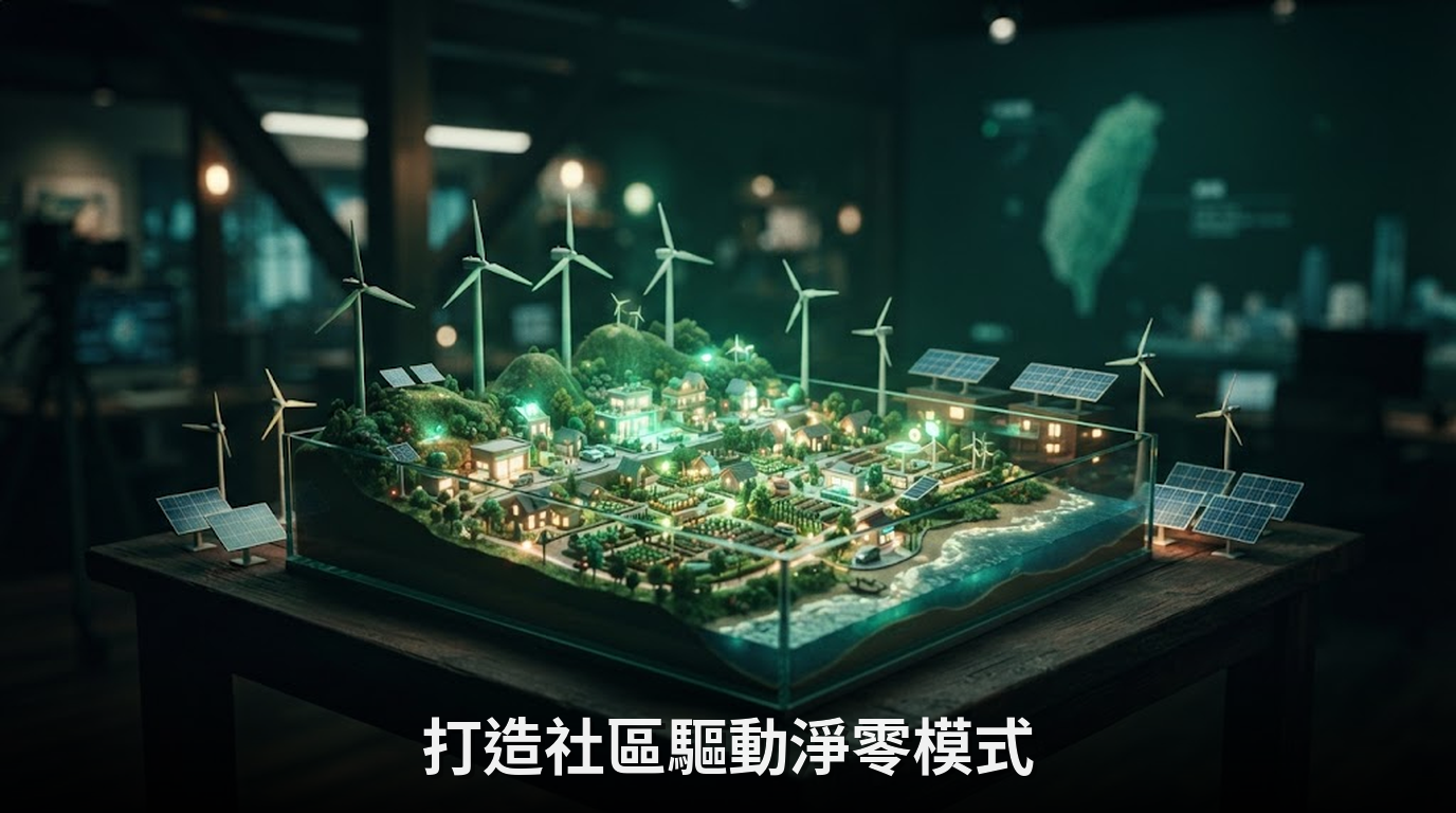 淨零沙盒實驗成果豐碩，政府推社區驅動臺灣淨零模式