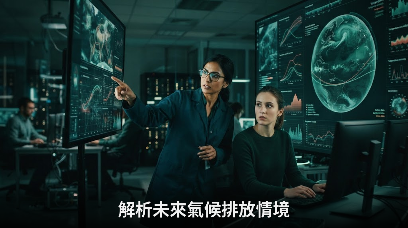 解析CMIP7氣候模型：全球排放情境如何牽動未來？