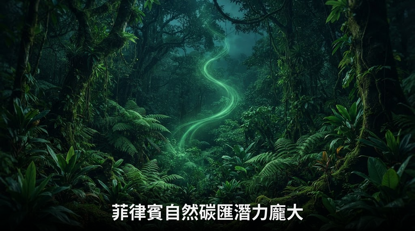 研究指出：菲律賓森林具備每年8千萬噸自然碳匯潛力