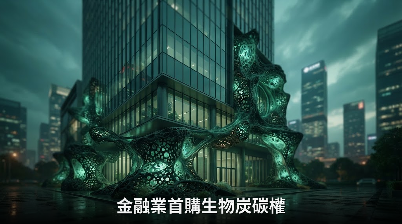 美國銀行首購生物炭碳移除額度，碳交易邁向新里程