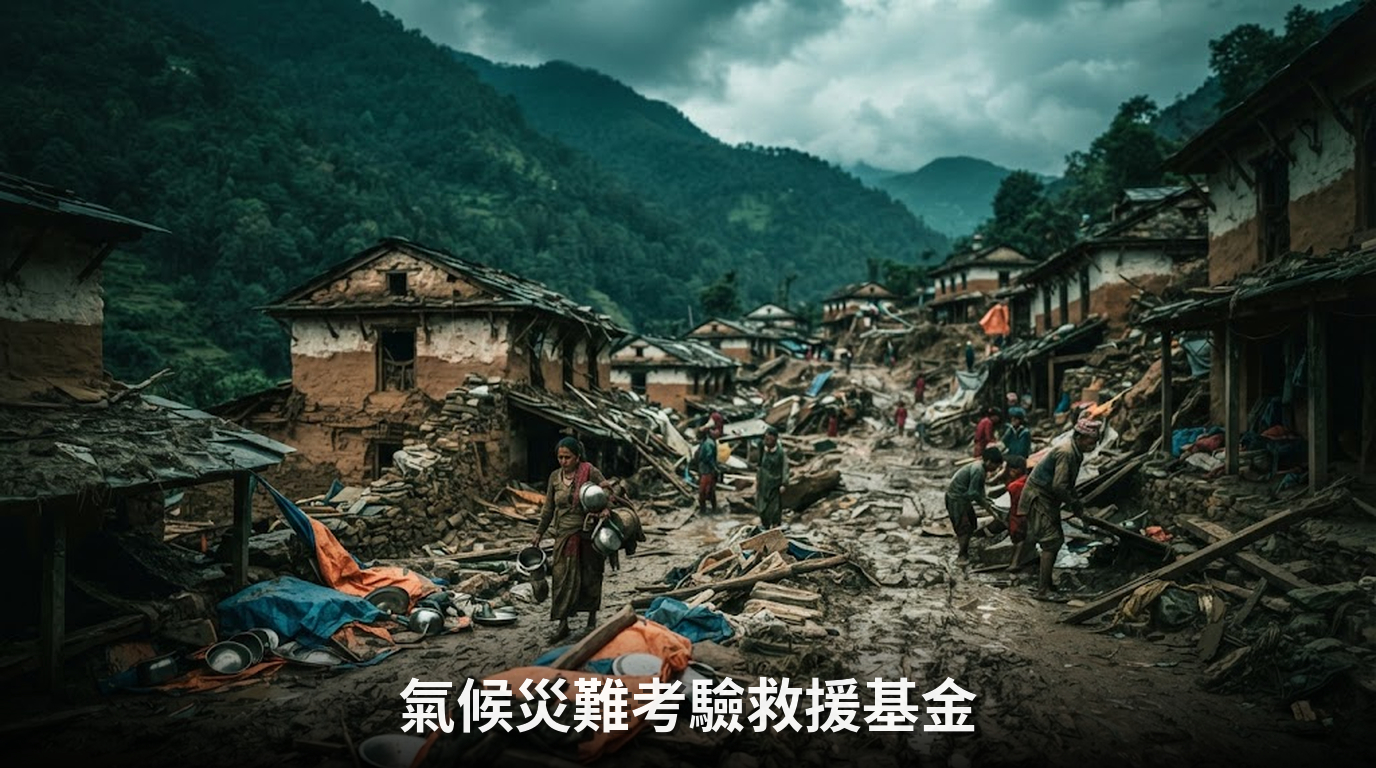 氣候災難急需救援：損失與損害基金面臨尼泊爾洪災考驗