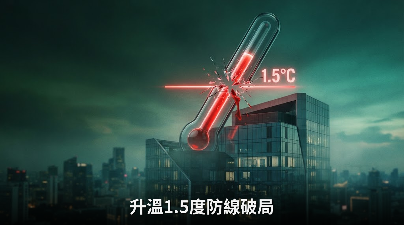升溫1.5度防線破局！限制氣候超載成全球當務之急