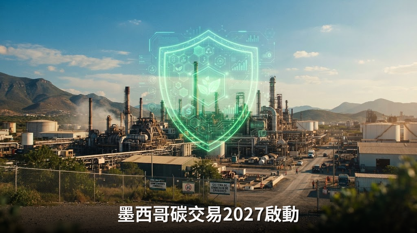 墨西哥碳排放交易系統拍板，最遲2027年初上線