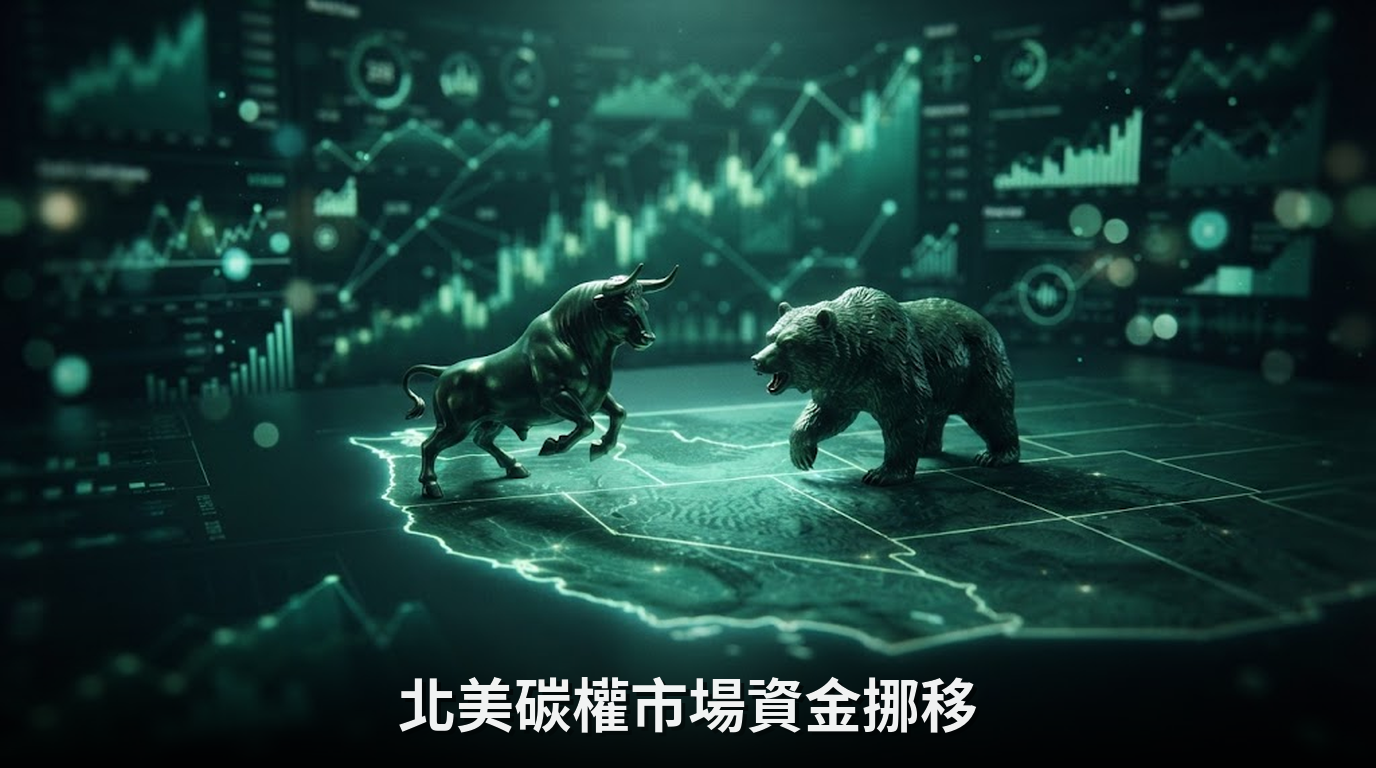 美CFTC數據：市場增持加州與華府碳權，減碼RGGI