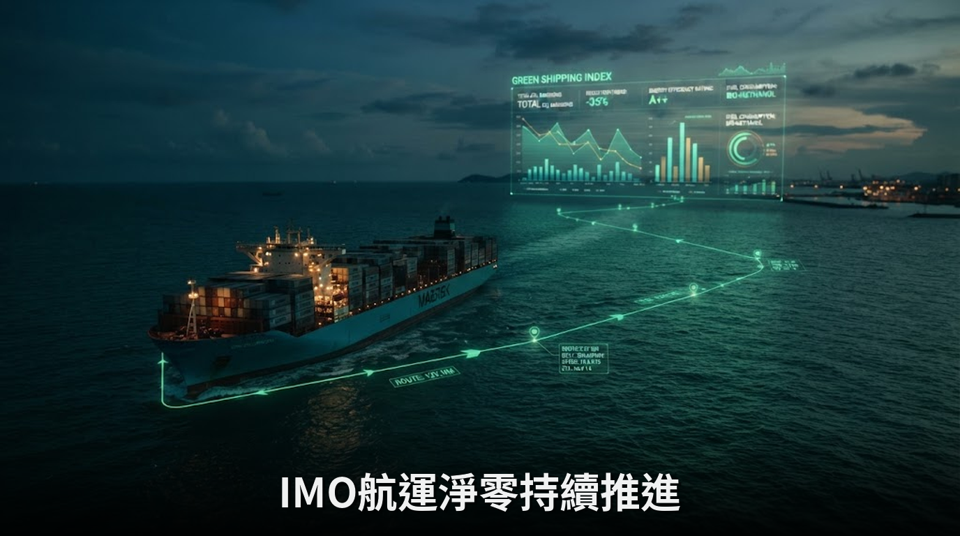 IMO淨零航運框架挺過談判，碳定價機制持續推進