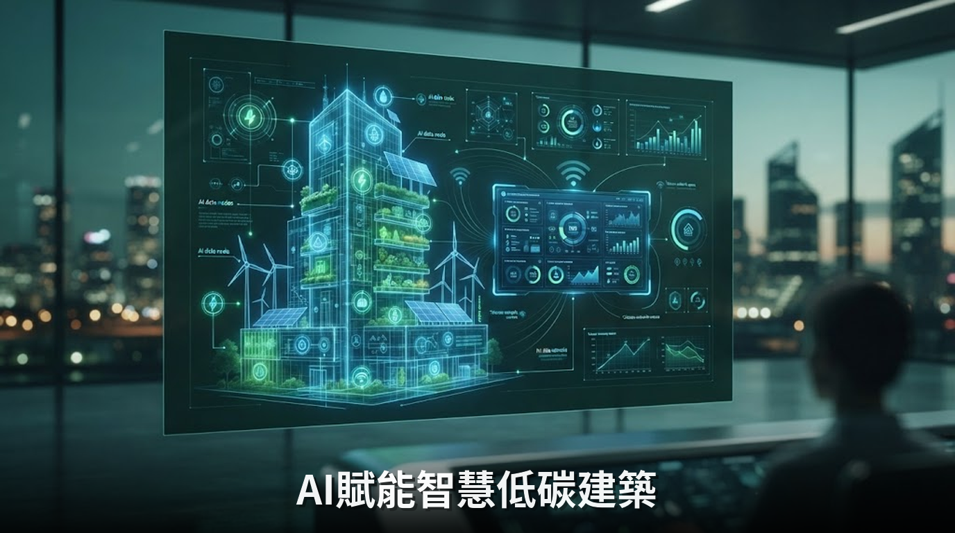 中華電信整合AIoT 打造智慧低碳建築全生命週期服務