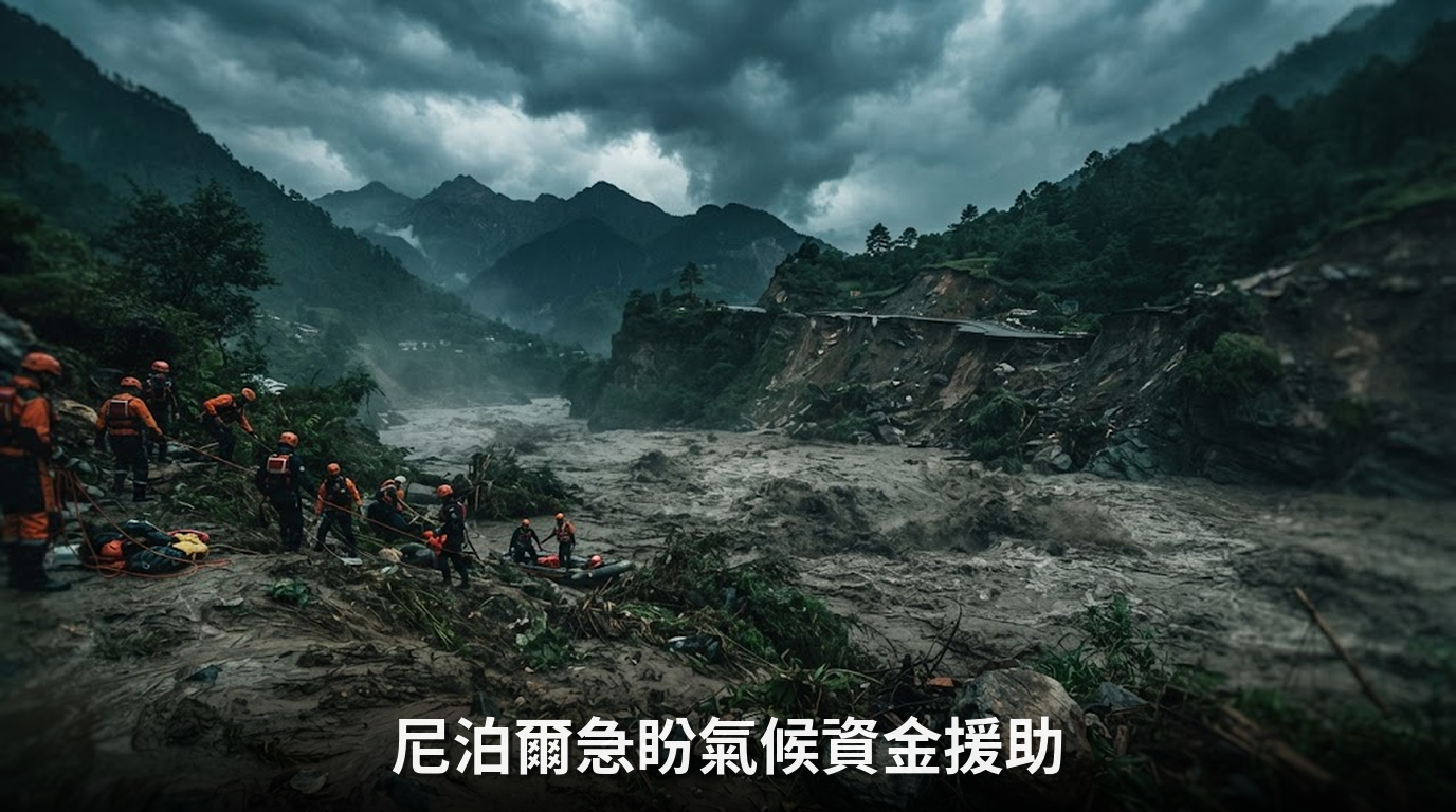 喜馬拉雅洪災重創尼泊爾，緊急呼籲聯合國氣候基金具體援助