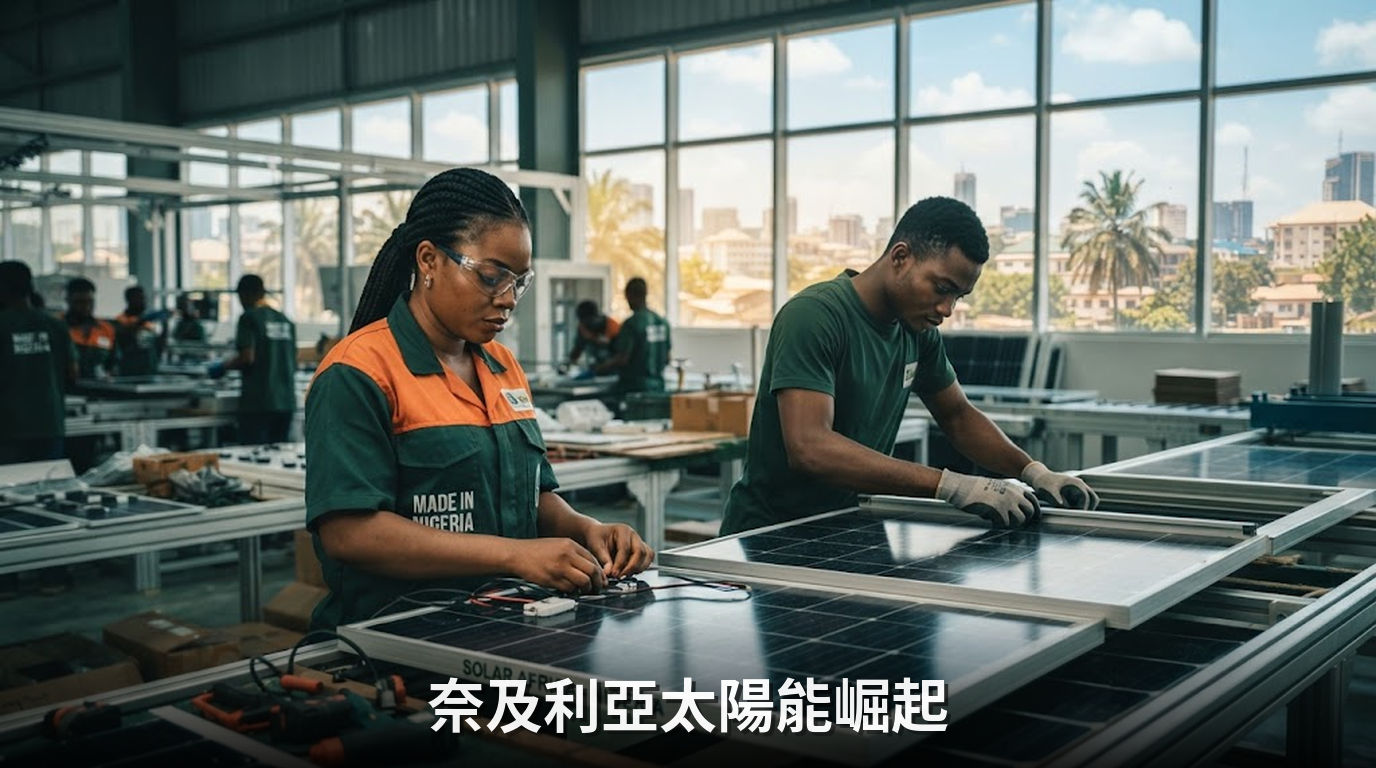 奈及利亞的綠能野心：非洲如何建立自主太陽能產業鏈？