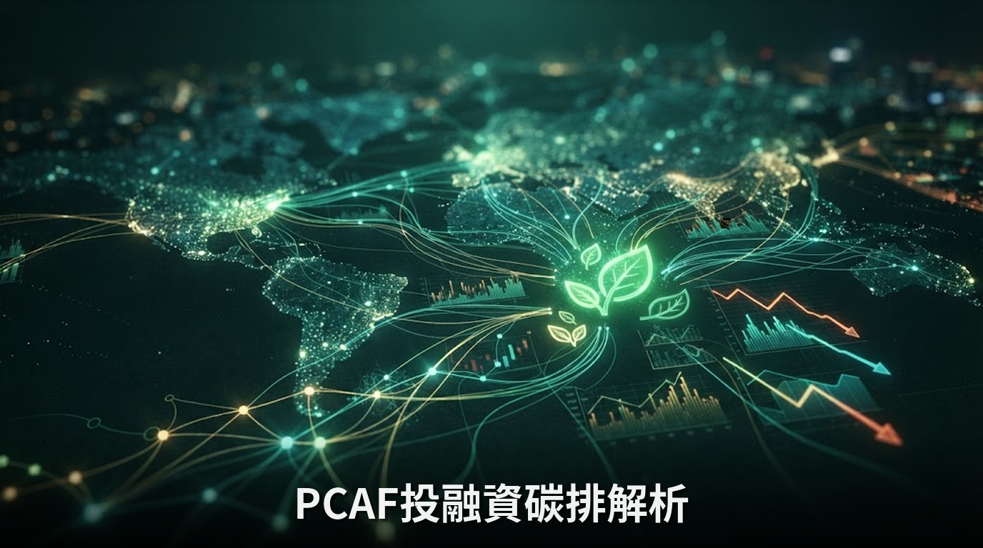 解析PCAF投融資碳排放第三版：金融業減碳關鍵重點