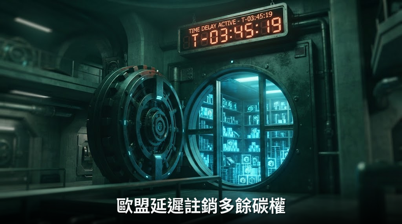 歐盟擬延後註銷ETS多餘碳權，碳市場供需機制生變
