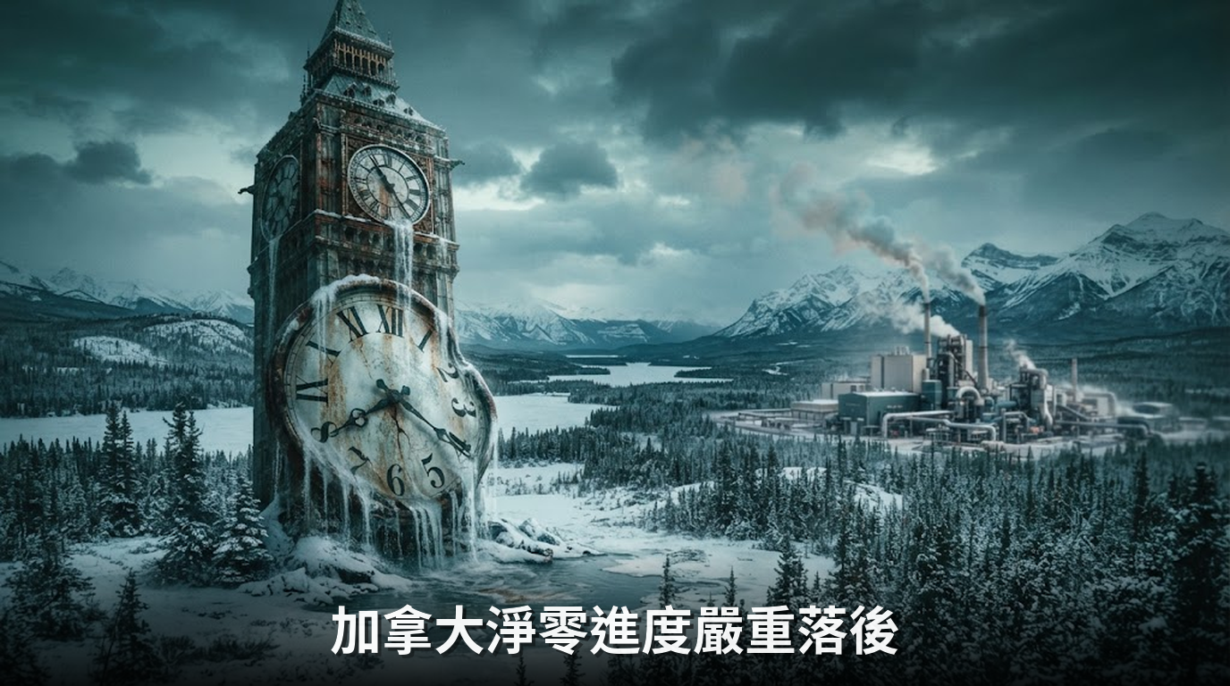 加拿大氣候目標落後20年？智庫警告恐難達成2050淨零