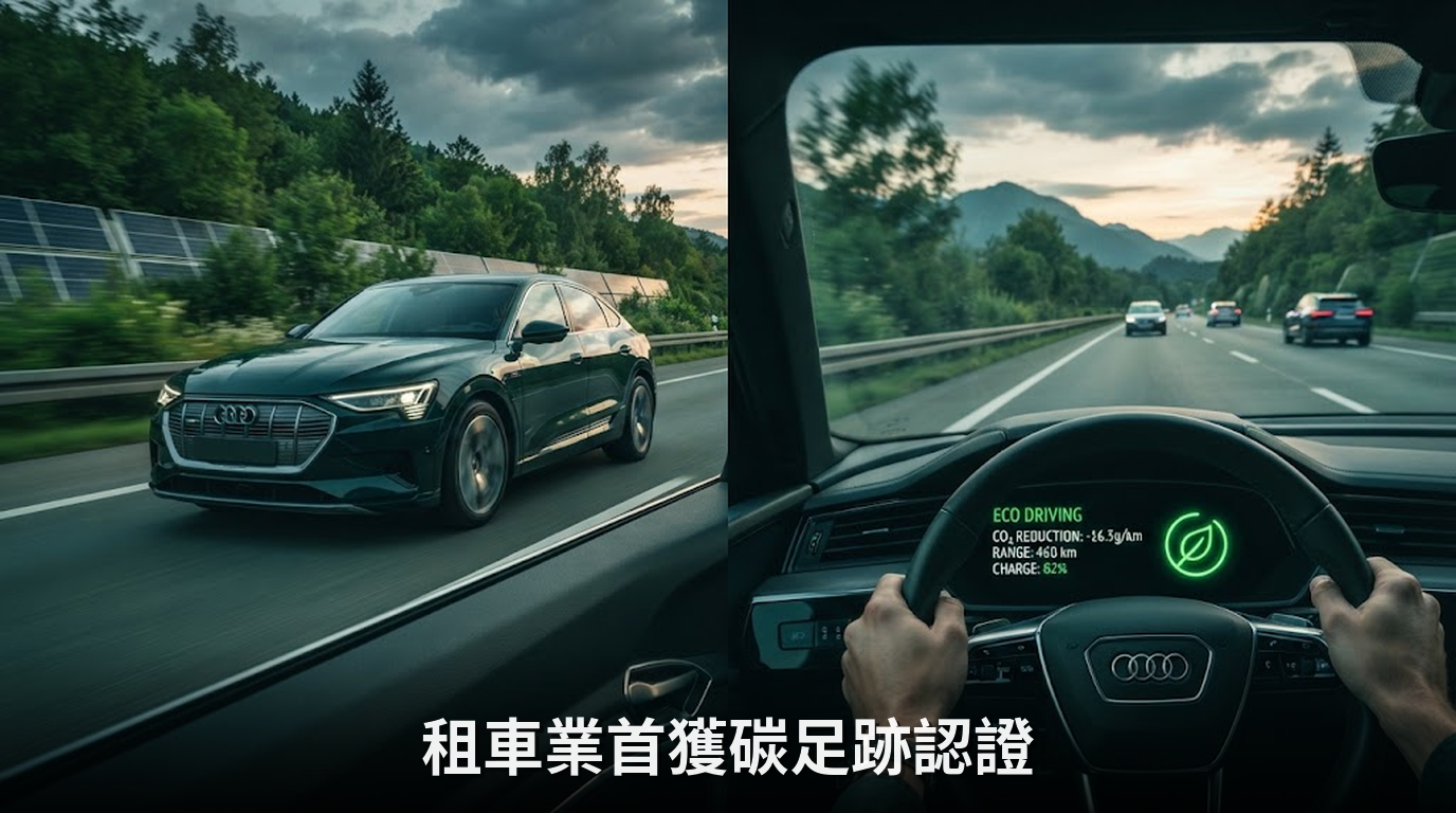 格上租車獲ISO碳足跡認證，助企業精算移動碳排