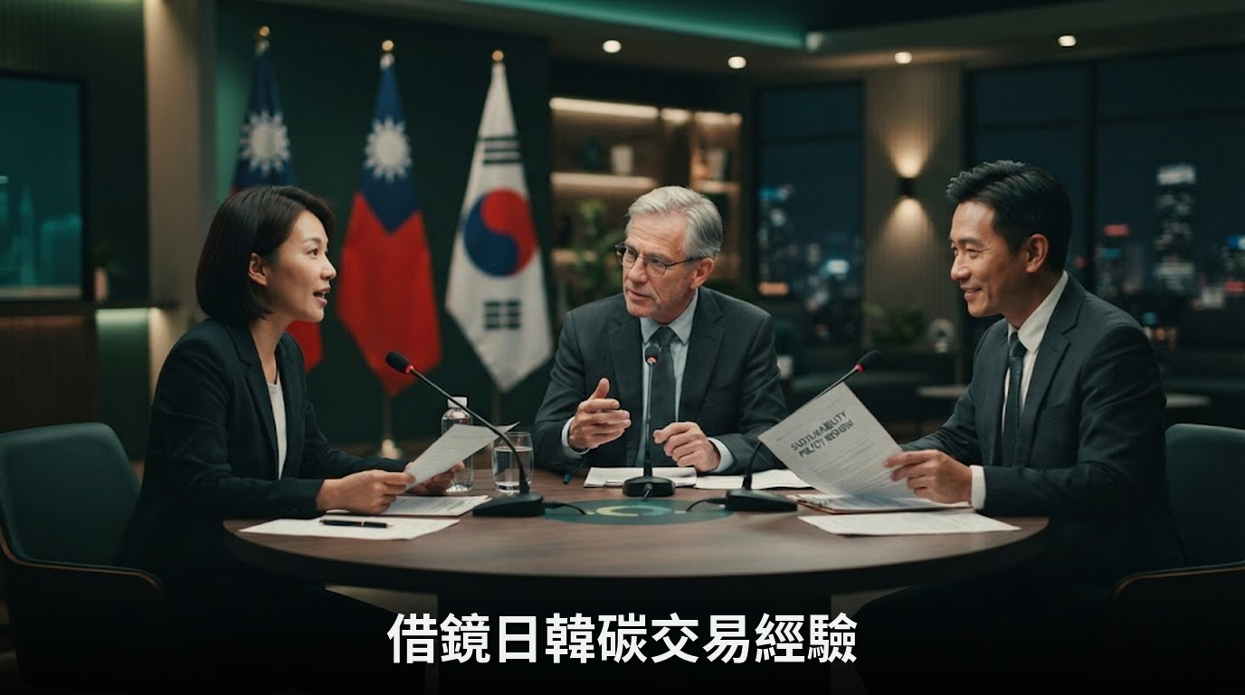 台日韓碳定價論壇：借鏡跨國經驗，探討台灣碳交易下一步