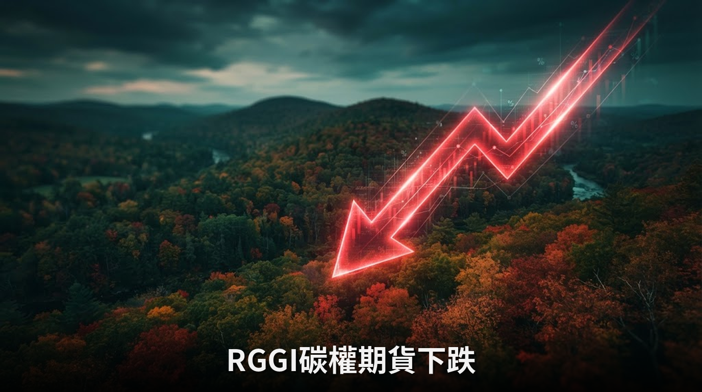 美國RGGI碳權拍賣落幕，次級市場期貨價格反轉下跌