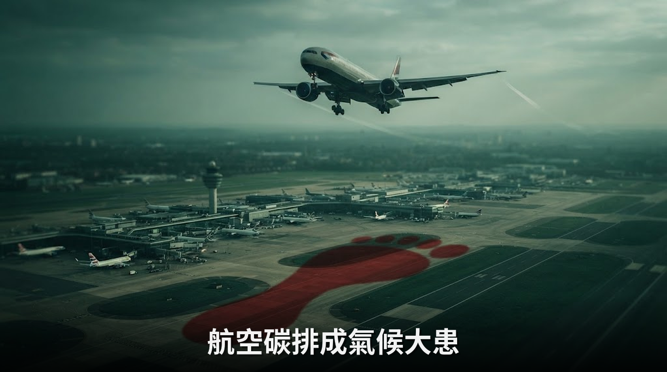 希斯洛機場擴建惹議：英國航空碳排恐佔全國80%