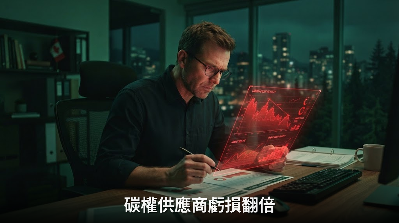 加拿大碳權供應商虧損翻倍，自願性碳市場敲警鐘？