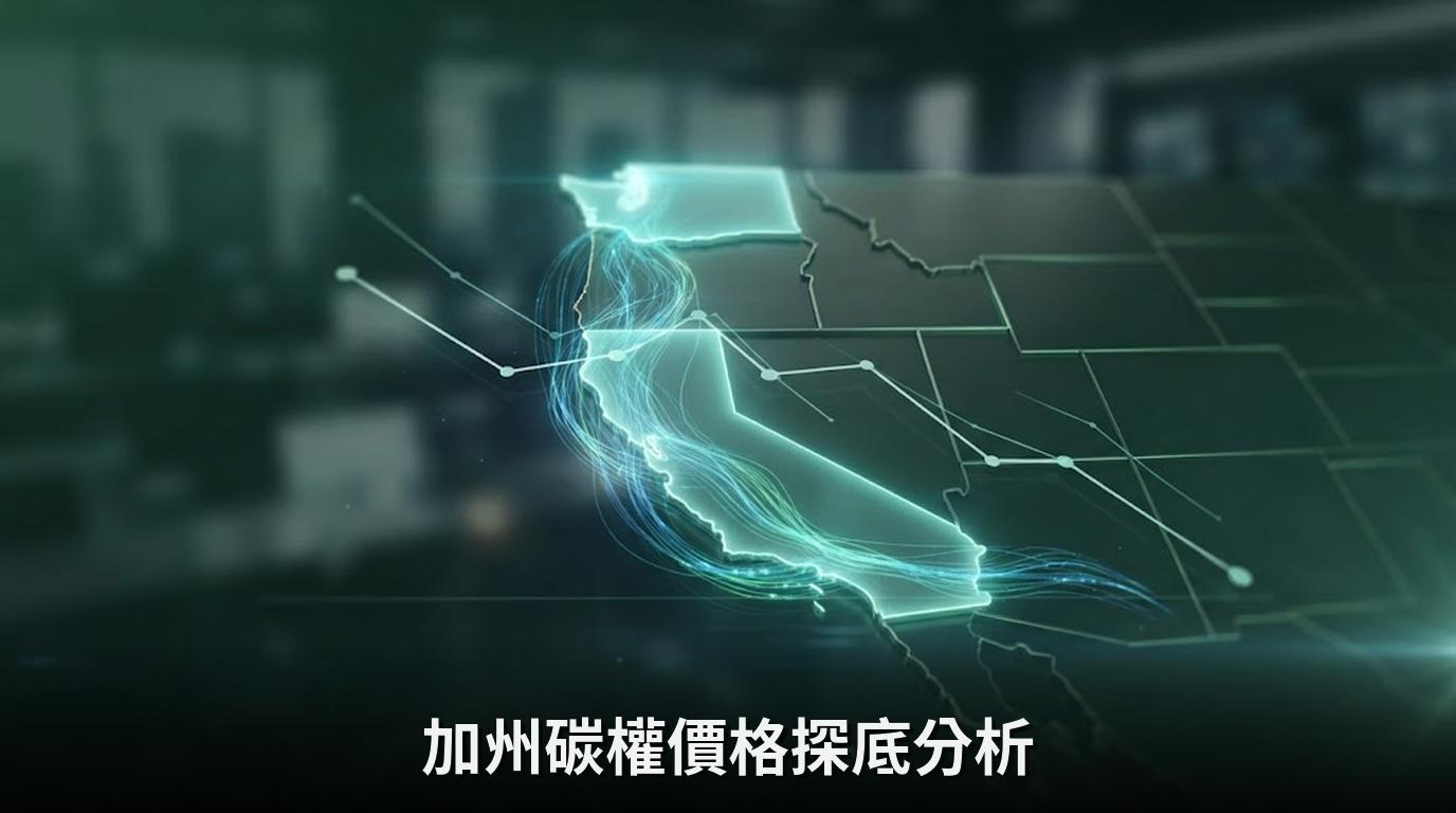 加州碳權價格跌至三個月新低：探討北美碳市場連動影響