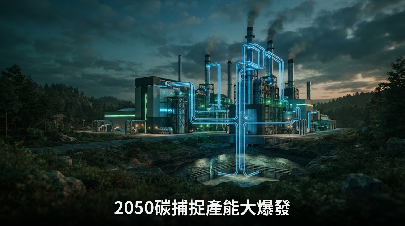 美國石油巨頭預測：2050年全球碳捕捉量暴增70倍