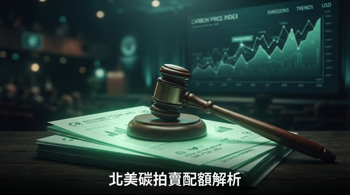 加州與魁北克Q4碳拍賣配額持平，透視國際碳市場動態