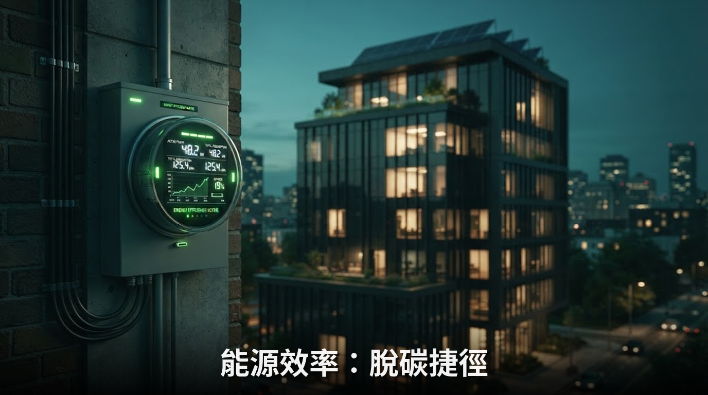 實現全球淨零排放的捷徑：被嚴重低估的能源效率