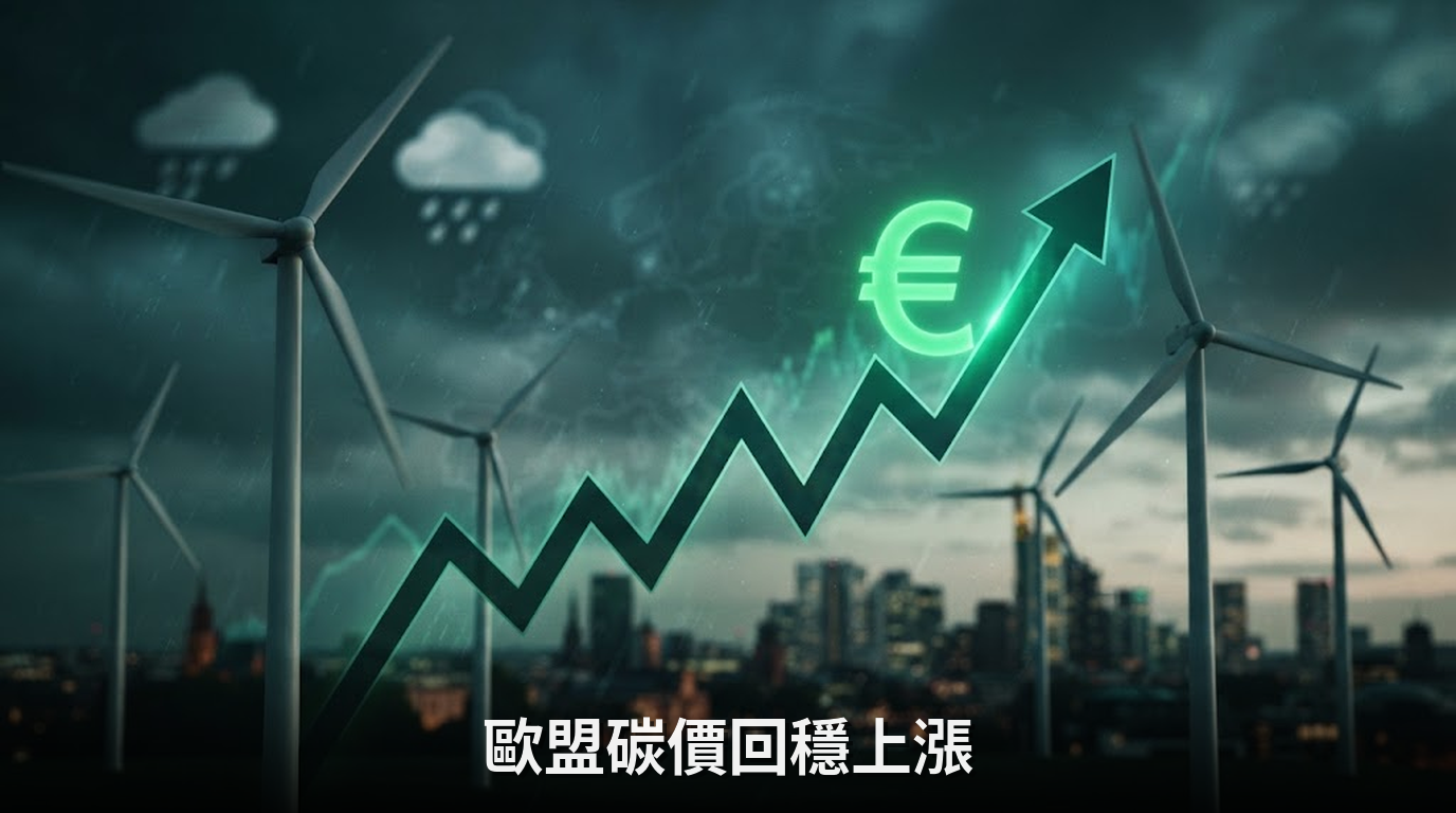 歐盟碳權市場回溫：天氣與技術面支撐EUA漲1.6%
