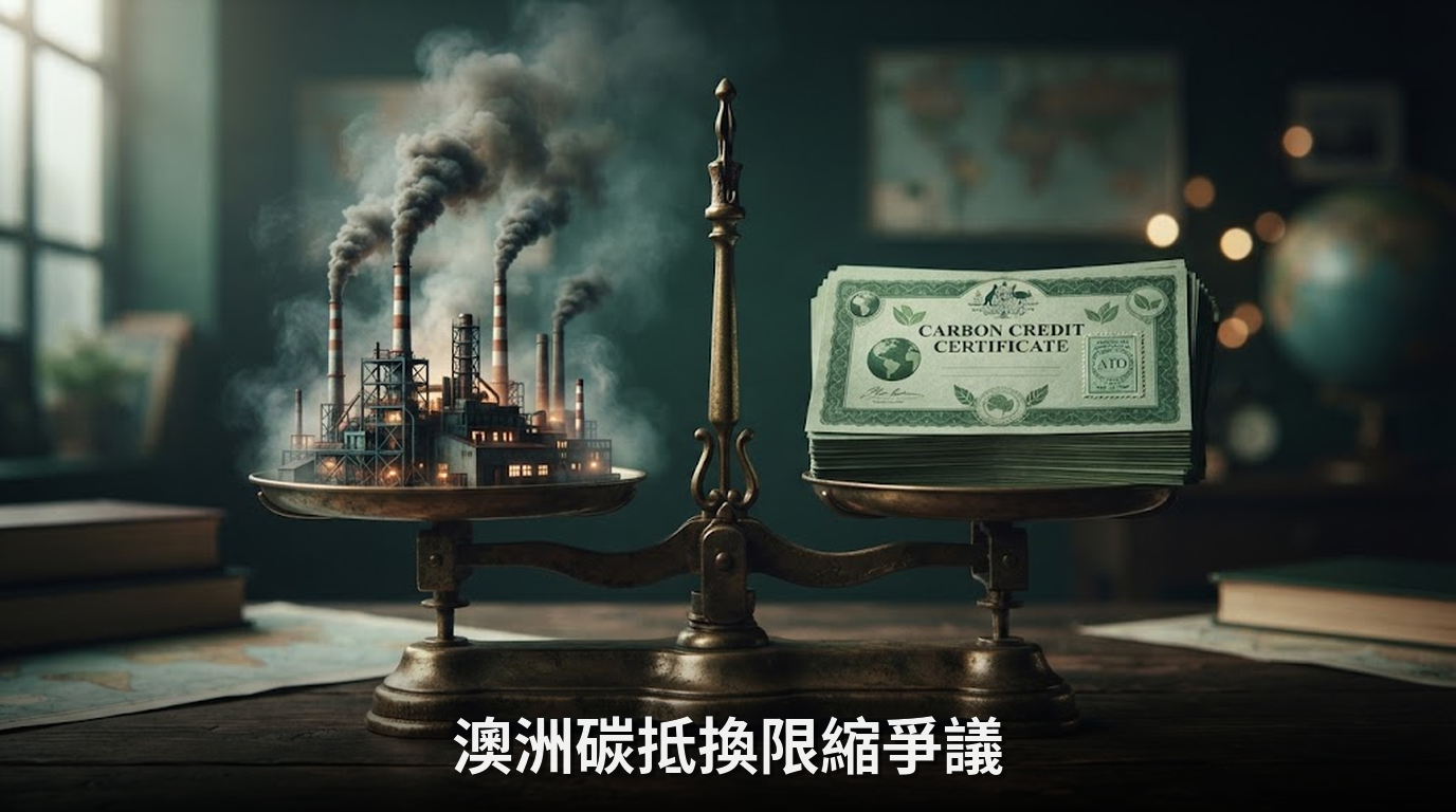 澳洲碳權抵換爭議：產業反對限縮，智庫籲加收附加費