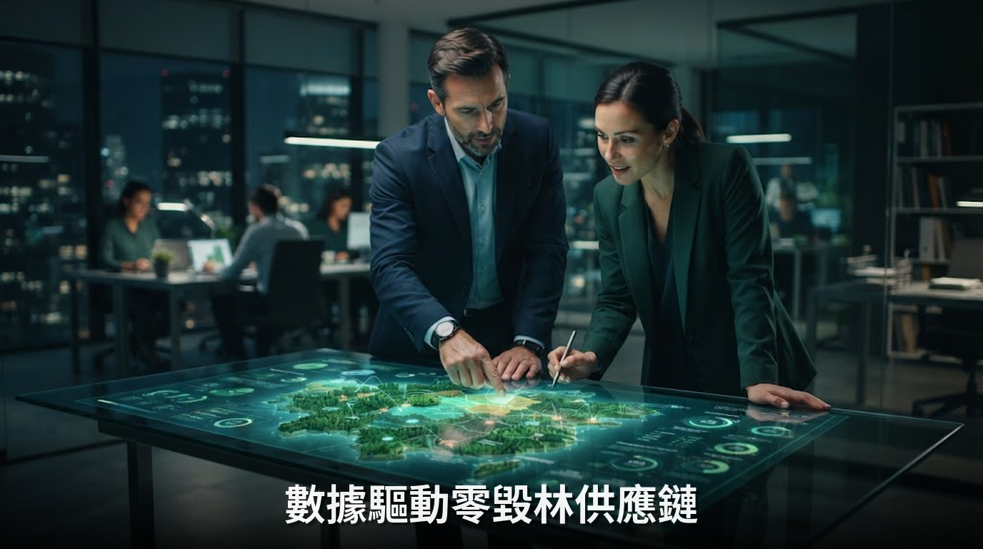 金融業推動零毀林供應鏈：客製化永續數據成轉型關鍵