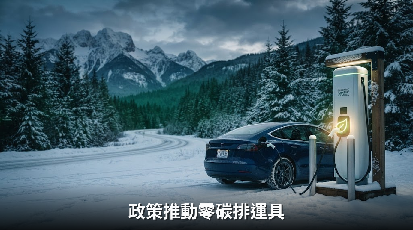 加拿大車廠加速達標？智庫解析零碳排車輛與減碳政策