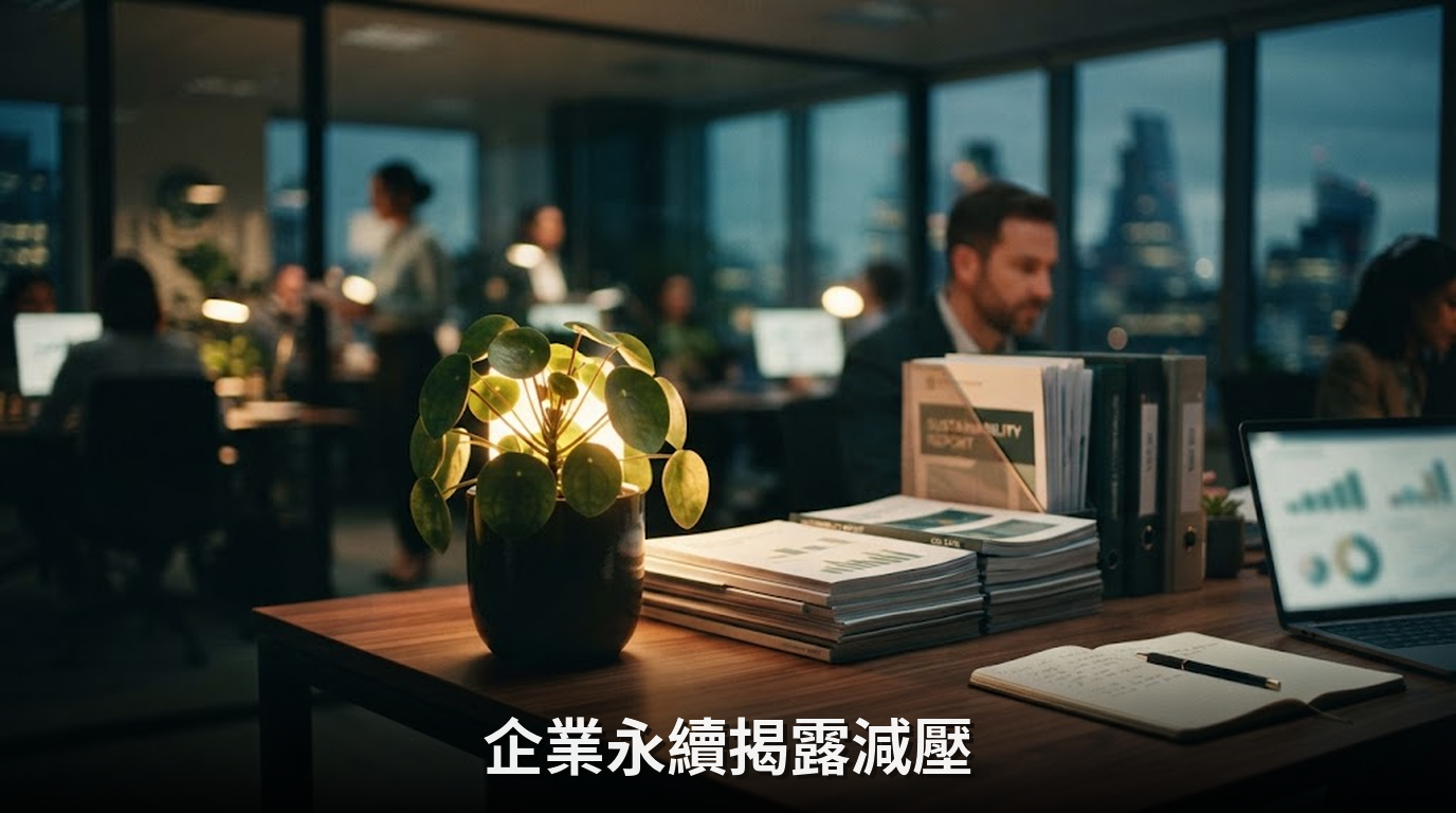 企業永續揭露大減壓！20億以下免強制接軌IFRS