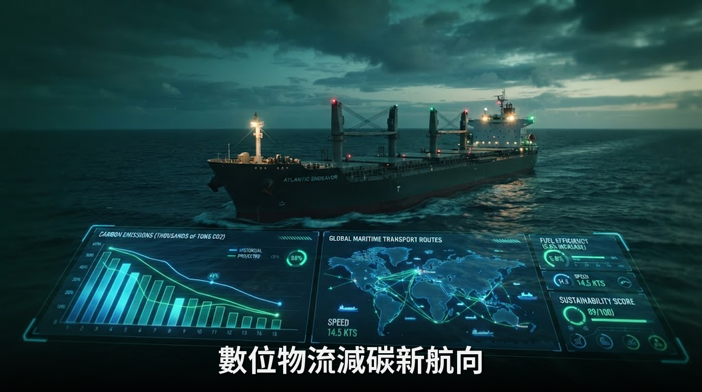 馬士基推數位平台：將ESG化為物流競爭力