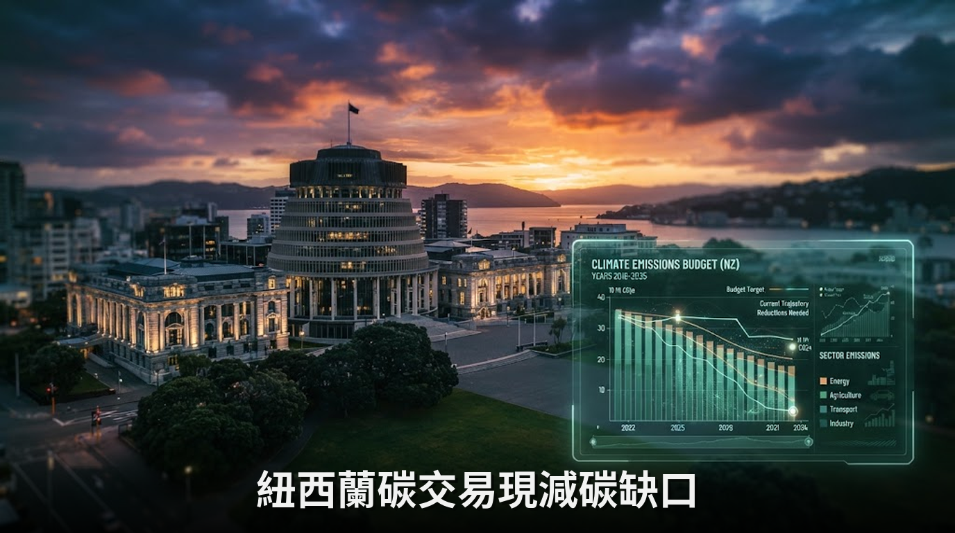 紐西蘭坦承碳交易難達標，政策轉向急尋減碳解方