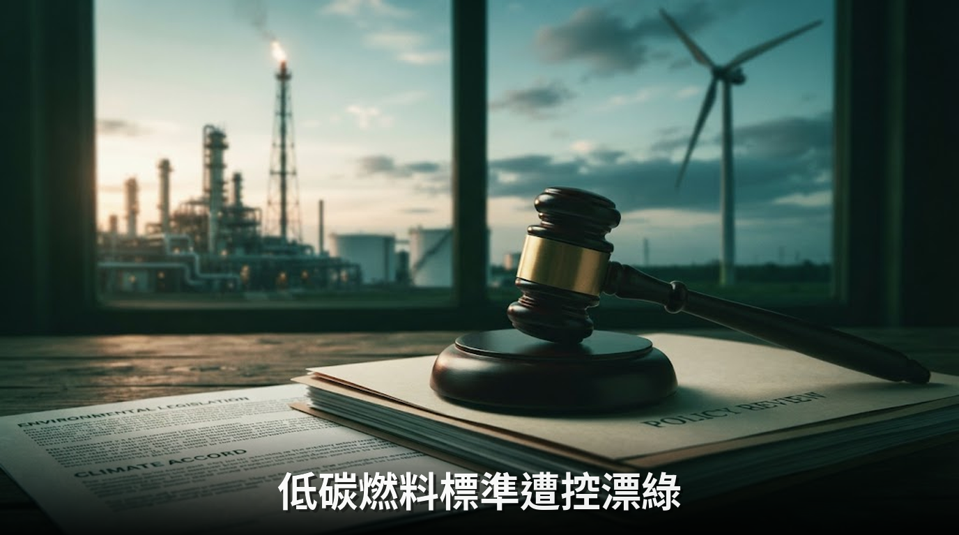 加州環保團體發起訴訟：低碳燃料標準遭外加性質疑