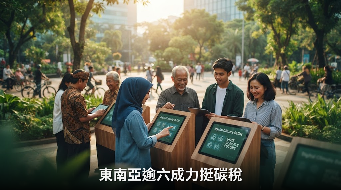 東南亞氣候調查出爐：逾六成民眾力挺開徵國家碳稅