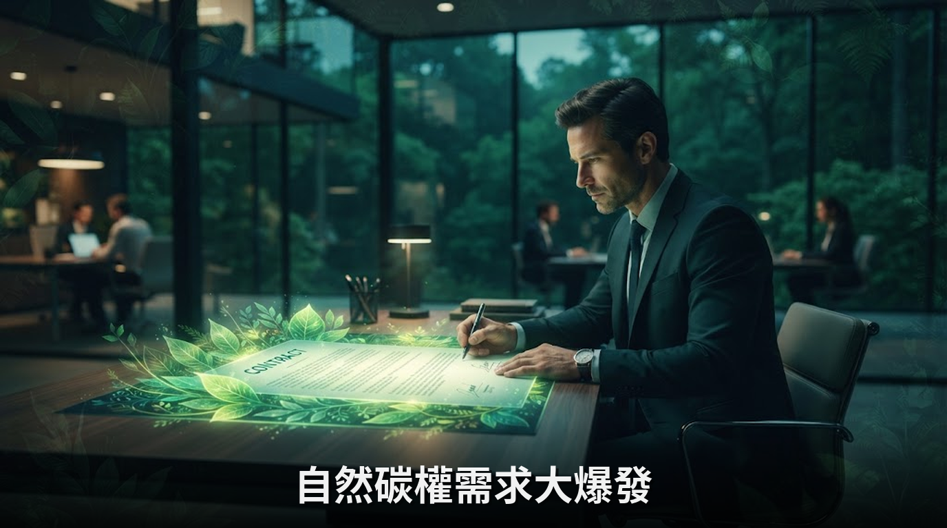碳權需求狂飆！開發商單季銷量超越過去五年總和