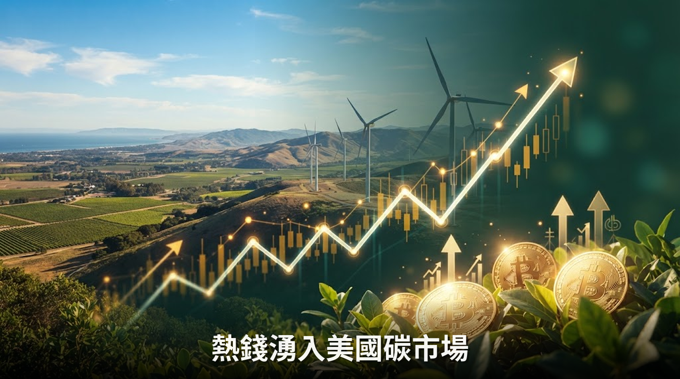 金融機構看好美國碳市場？加州與RGGI碳權部位激增