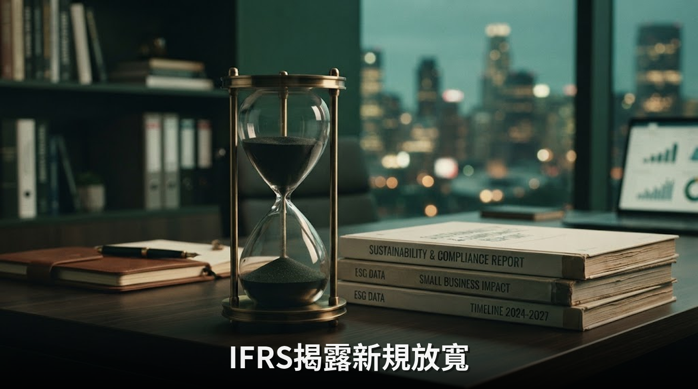 IFRS永續揭露新規：小規模企業暫緩，範疇三改自願