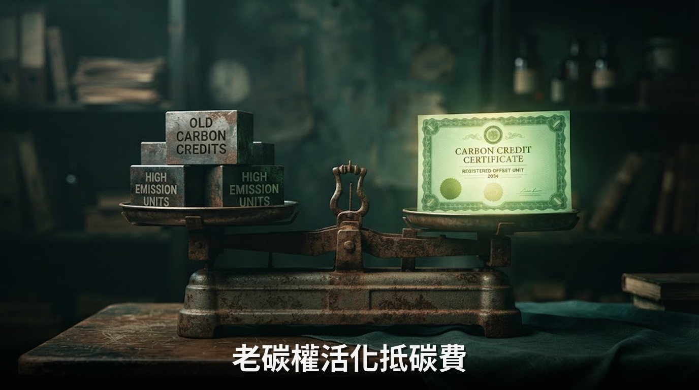 老碳權解套！環境部擬放寬高排碳業打一折抵減碳費