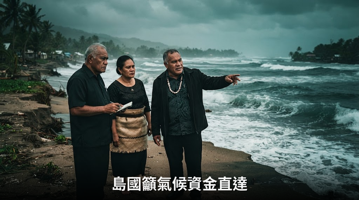 太平洋島國痛批氣候資金僵化，力推在地韌性基金