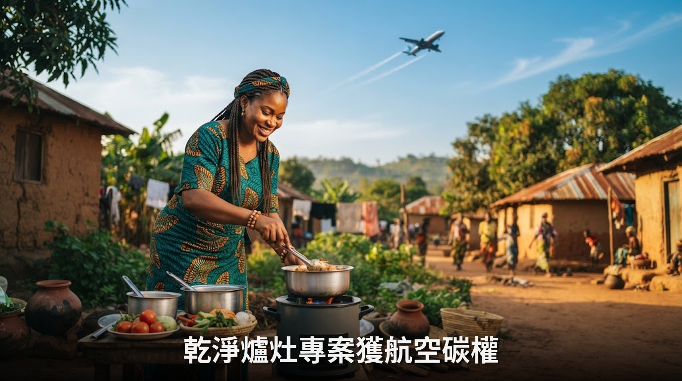 航空業減碳新血：黃金標準核發奈及利亞520萬噸碳權