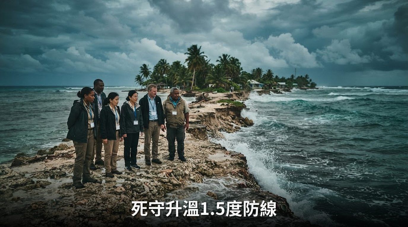 氣候大會前哨聚焦太平洋危機，死守1.5度防線