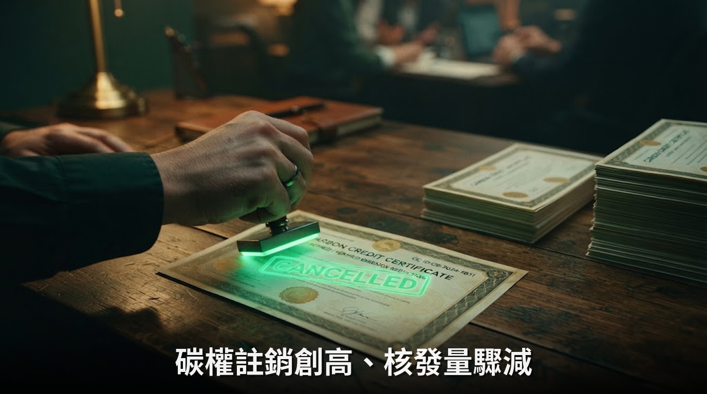 自願性碳權註銷量創四年新高！新核發量卻大幅萎縮